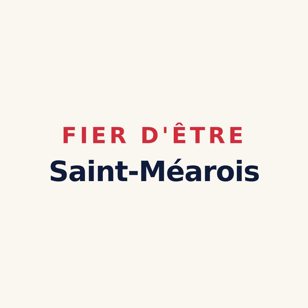 Tasse « Fier d'être Saint-Méarois » — design pour Saint-Méard-de-Gurçon