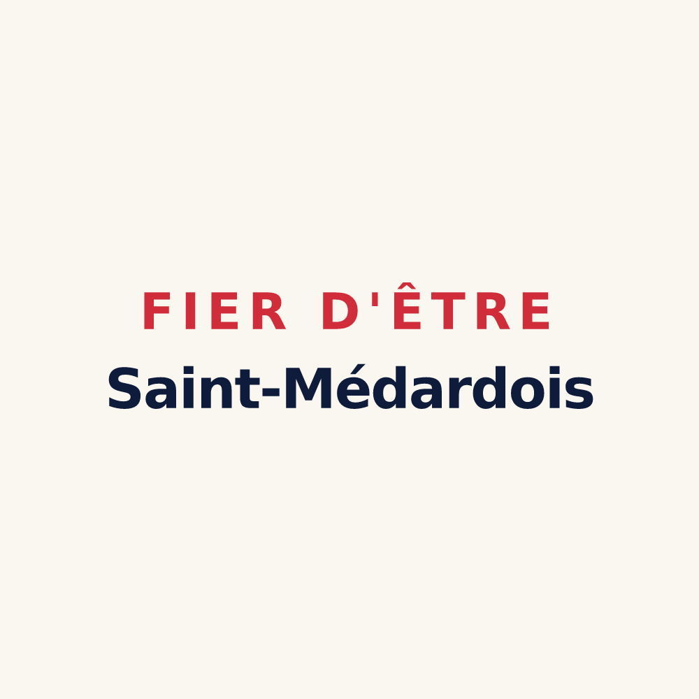 Tasse « Fier d'être Saint-Médardois » — design pour Saint-Médard