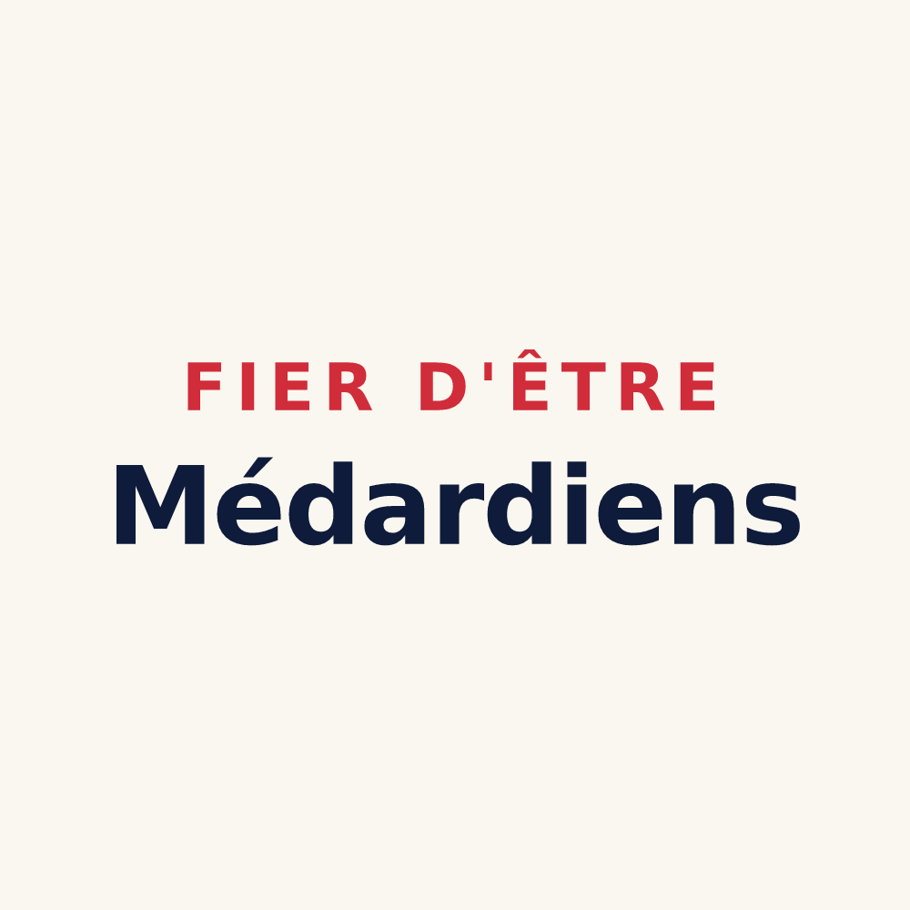 Tasse « Fier d'être Médardiens » — design pour Saint-Médard