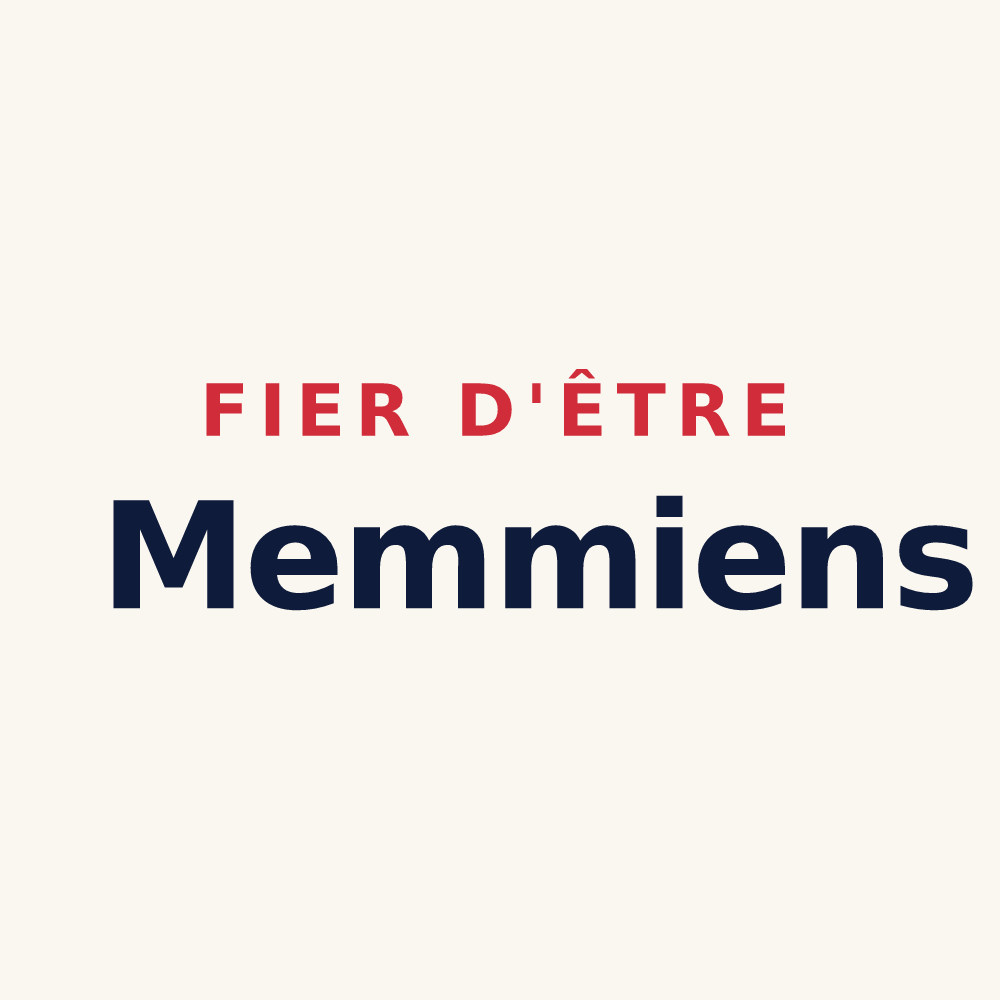 Tasse « Fier d'être Memmiens » — design pour Saint-Menge