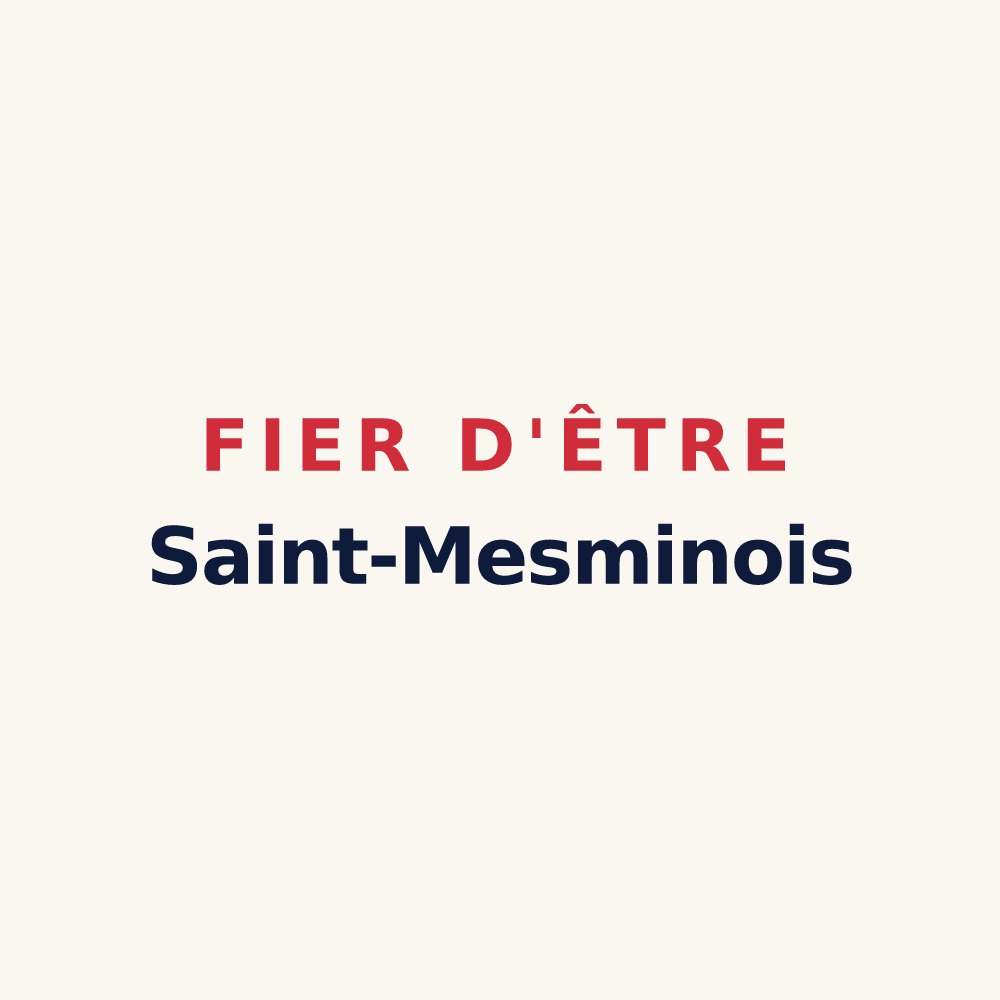 Tasse « Fier d'être Saint-Mesminois » — design pour Saint-Mesmin