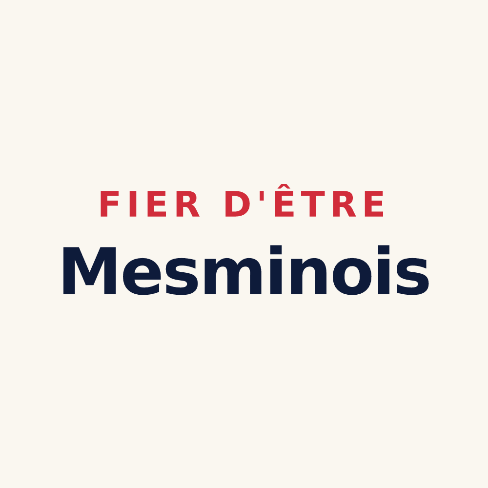 Tasse « Fier d'être Mesminois » — design pour Saint-Mesmin