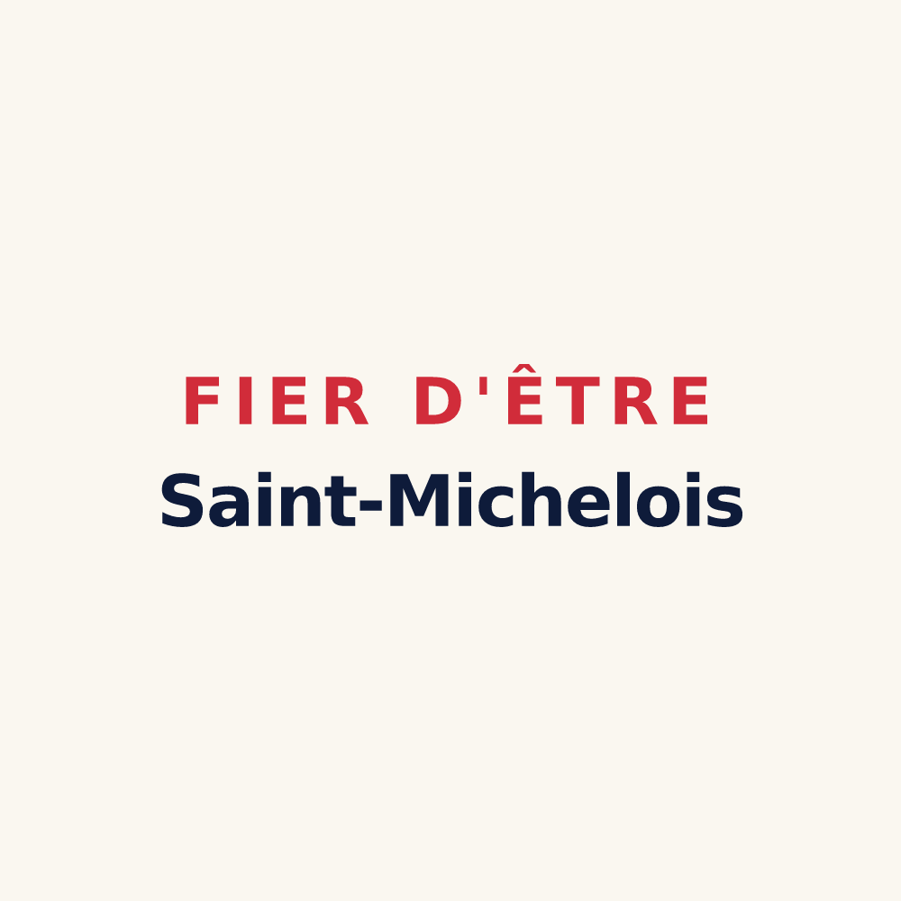 Tasse « Fier d'être Saint-Michelois » — design pour Saint-Michel-d'Aurance