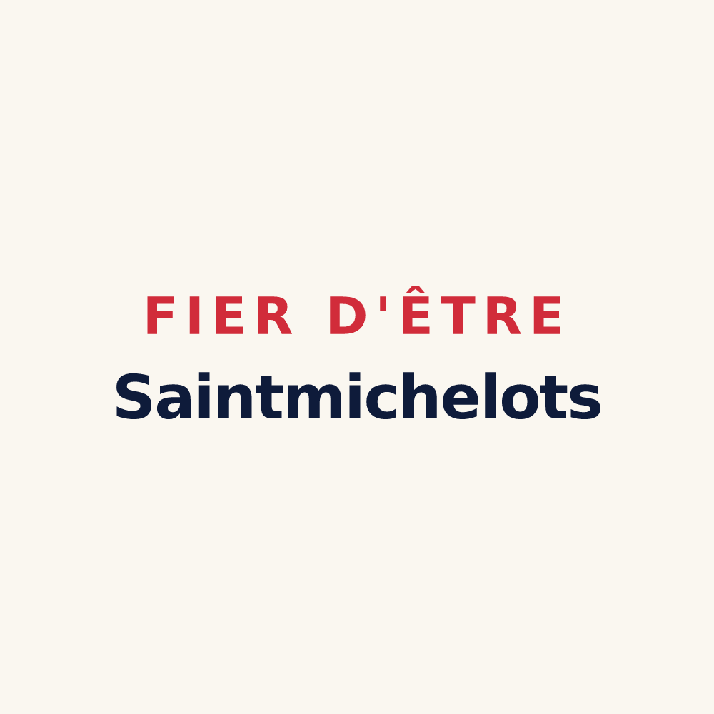 Tasse « Fier d'être Saintmichelots » — design pour Saint-Michel-de-Veisse
