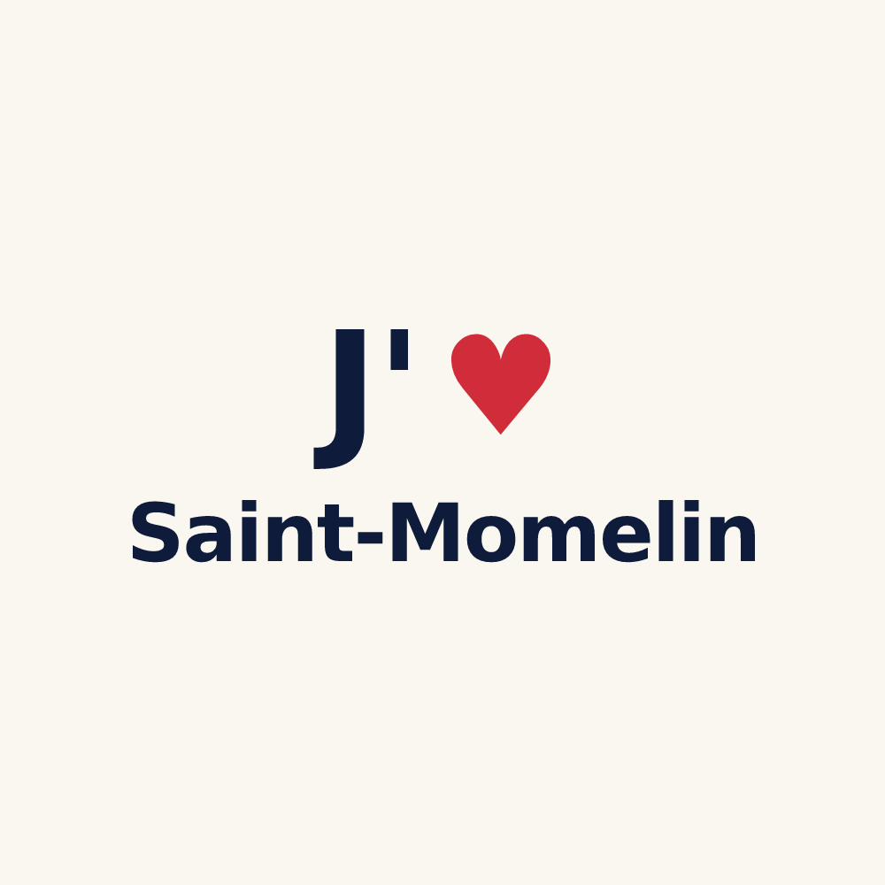 Tasse personnalisée Saint-Momelin — design J'aime Saint-Momelin