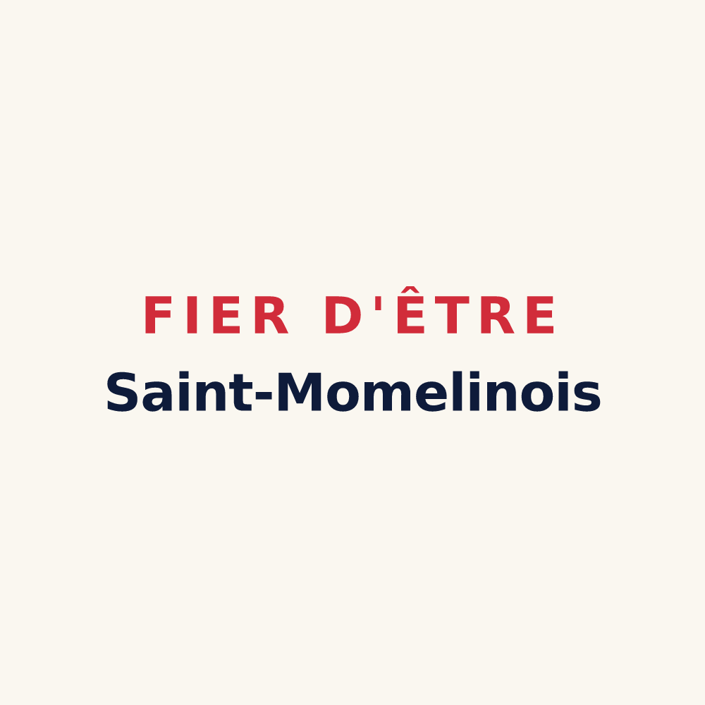 Tasse « Fier d'être Saint-Momelinois » — design pour Saint-Momelin