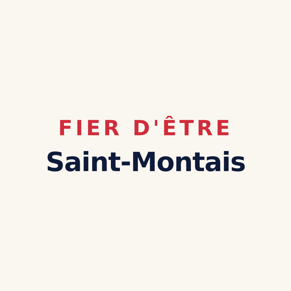Tasse « Fier d'être Saint-Montais » — design pour Saint-Mont