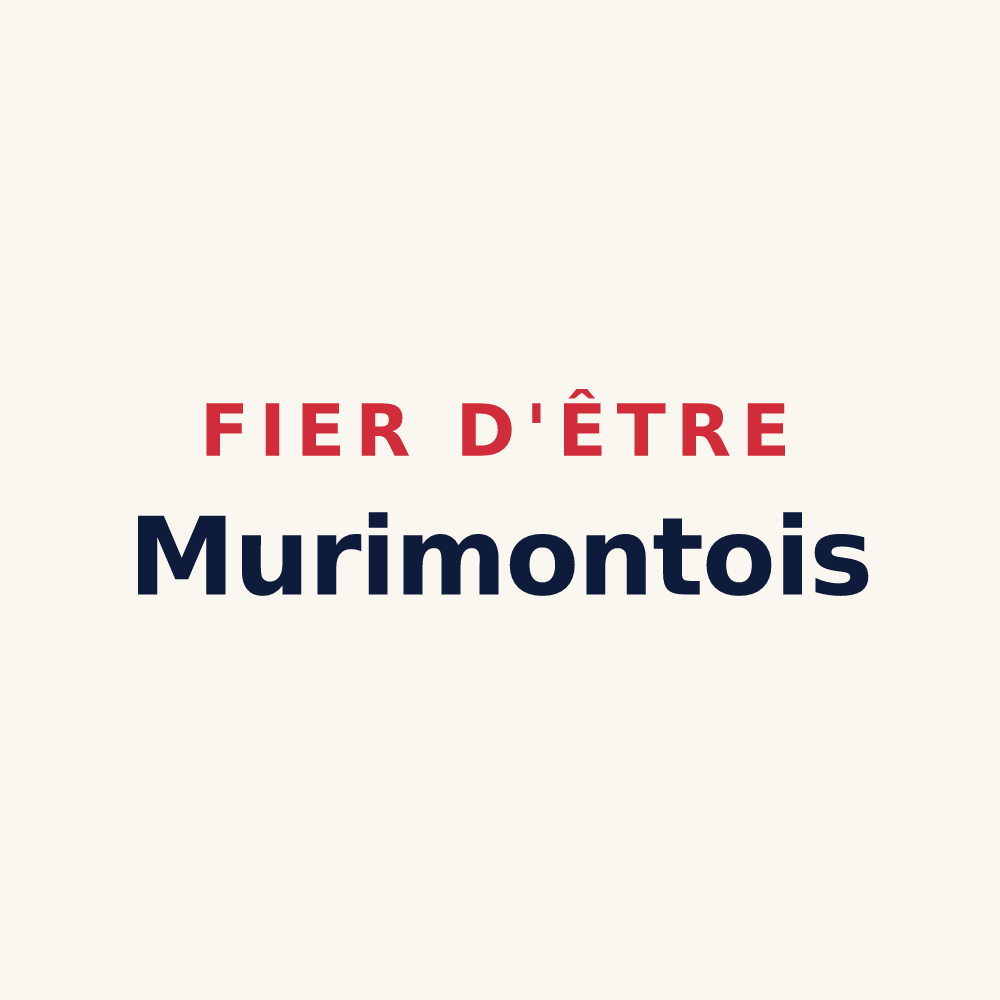 Tasse « Fier d'être Murimontois » — design pour Saint-Mury-Monteymond
