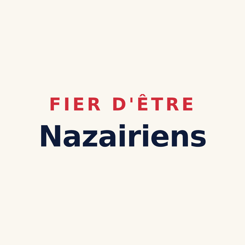 Tasse « Fier d'être Nazairiens » — design pour Saint-Nazaire