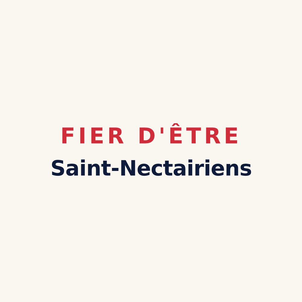 Tasse « Fier d'être Saint-Nectairiens » — design pour Saint-Nectaire