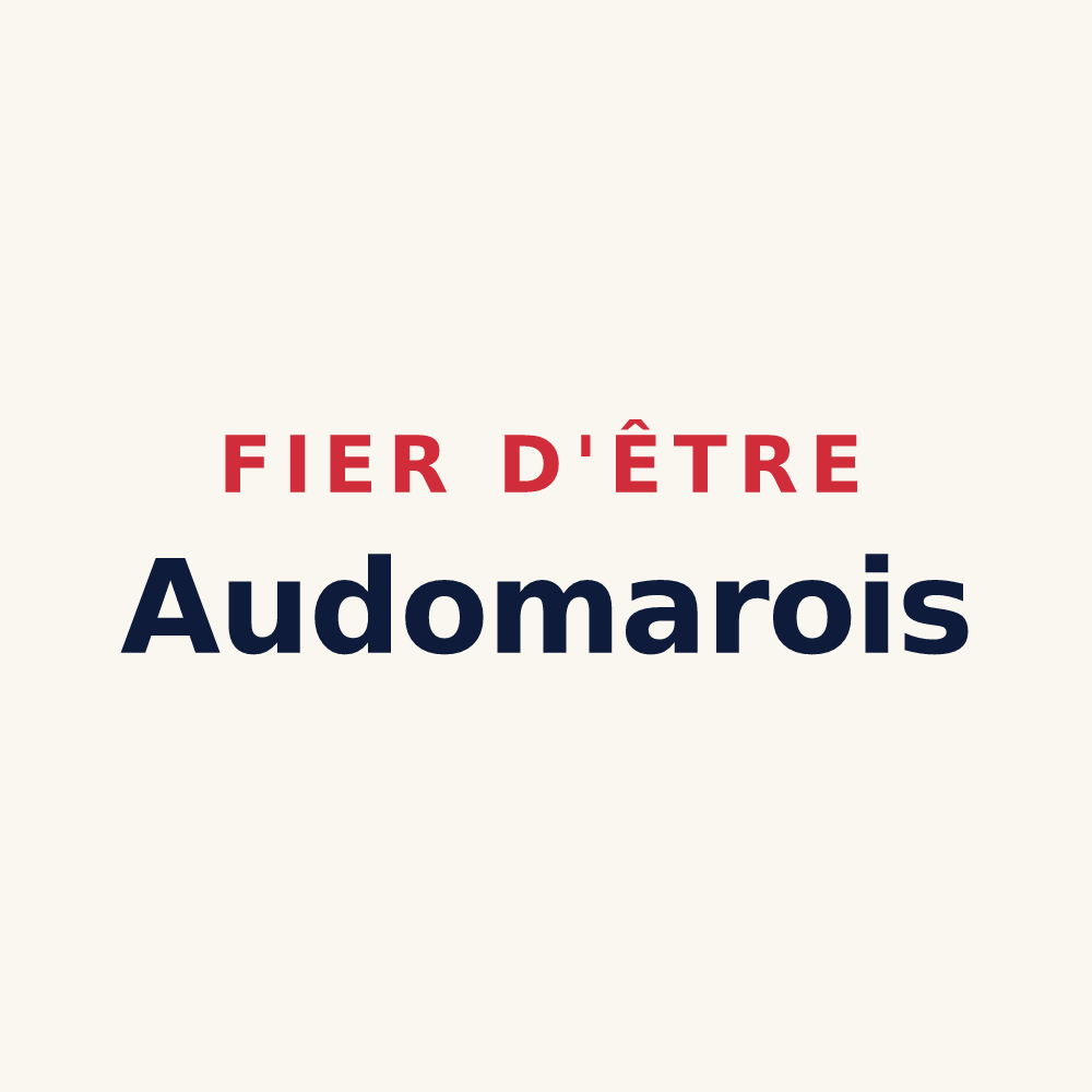 Tasse « Fier d'être Audomarois » — design pour Saint-Omer-en-Chaussée