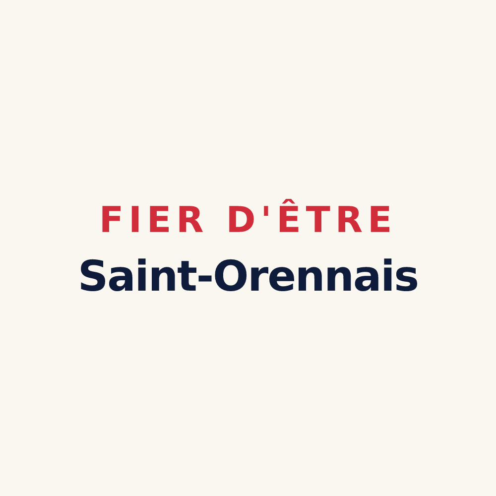 Tasse « Fier d'être Saint-Orennais » — design pour Saint-Orens