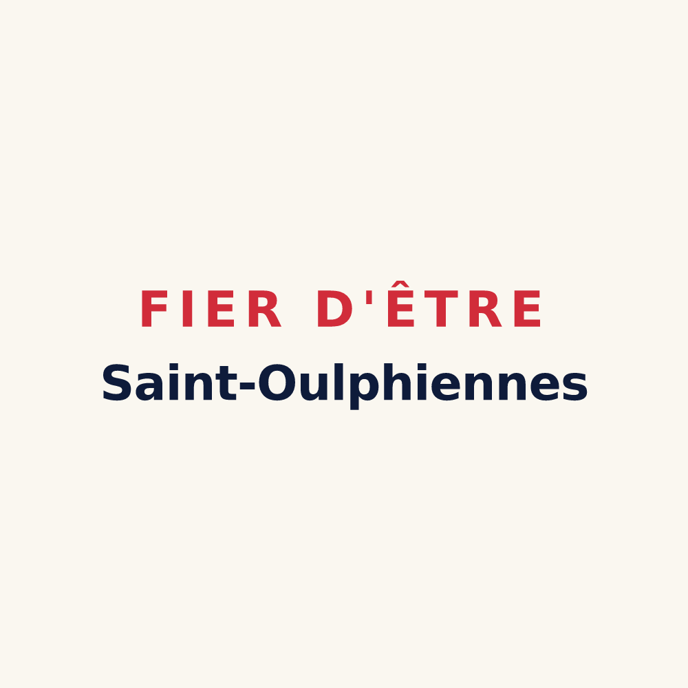 Tasse « Fier d'être Saint-Oulphiennes » — design pour Saint-Oulph