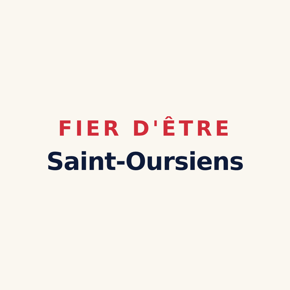 Tasse « Fier d'être Saint-Oursiens » — design pour Saint-Ours