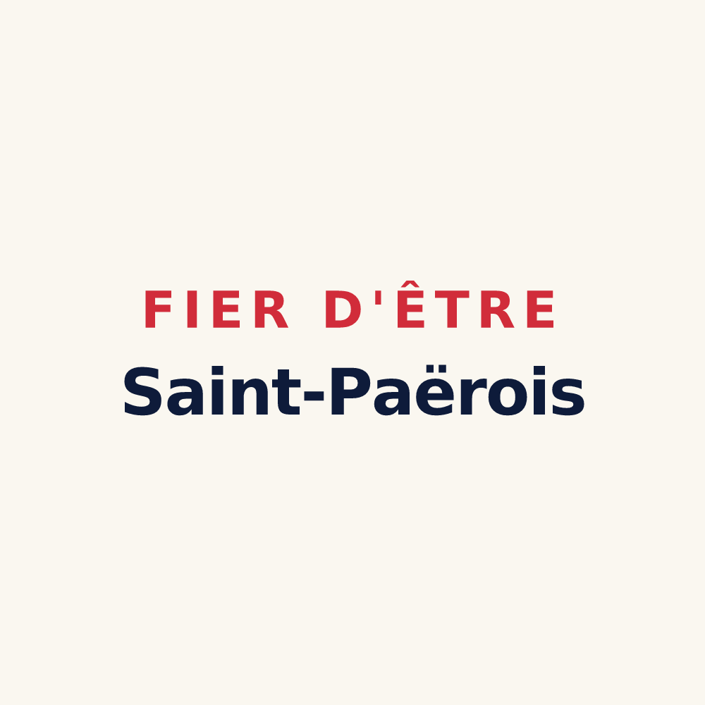 Tasse « Fier d'être Saint-Paërois » — design pour Saint-Paër