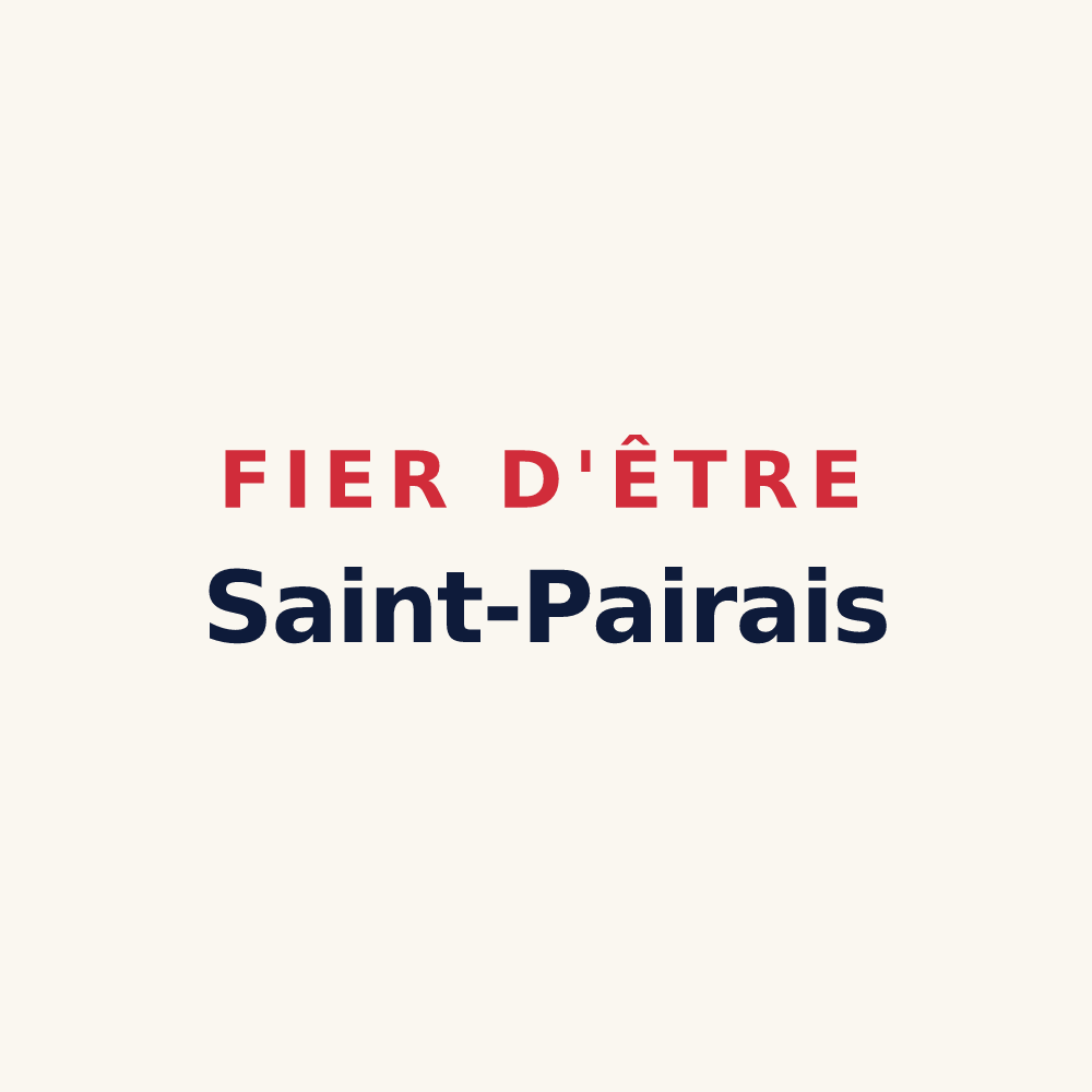 Tasse « Fier d'être Saint-Pairais » — design pour Saint-Pair-sur-Mer
