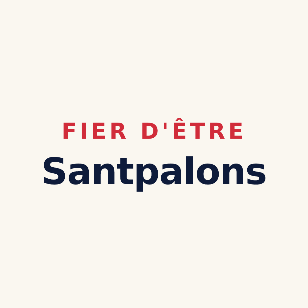 Tasse « Fier d'être Santpalons » — design pour Saint-Pal-de-Mons