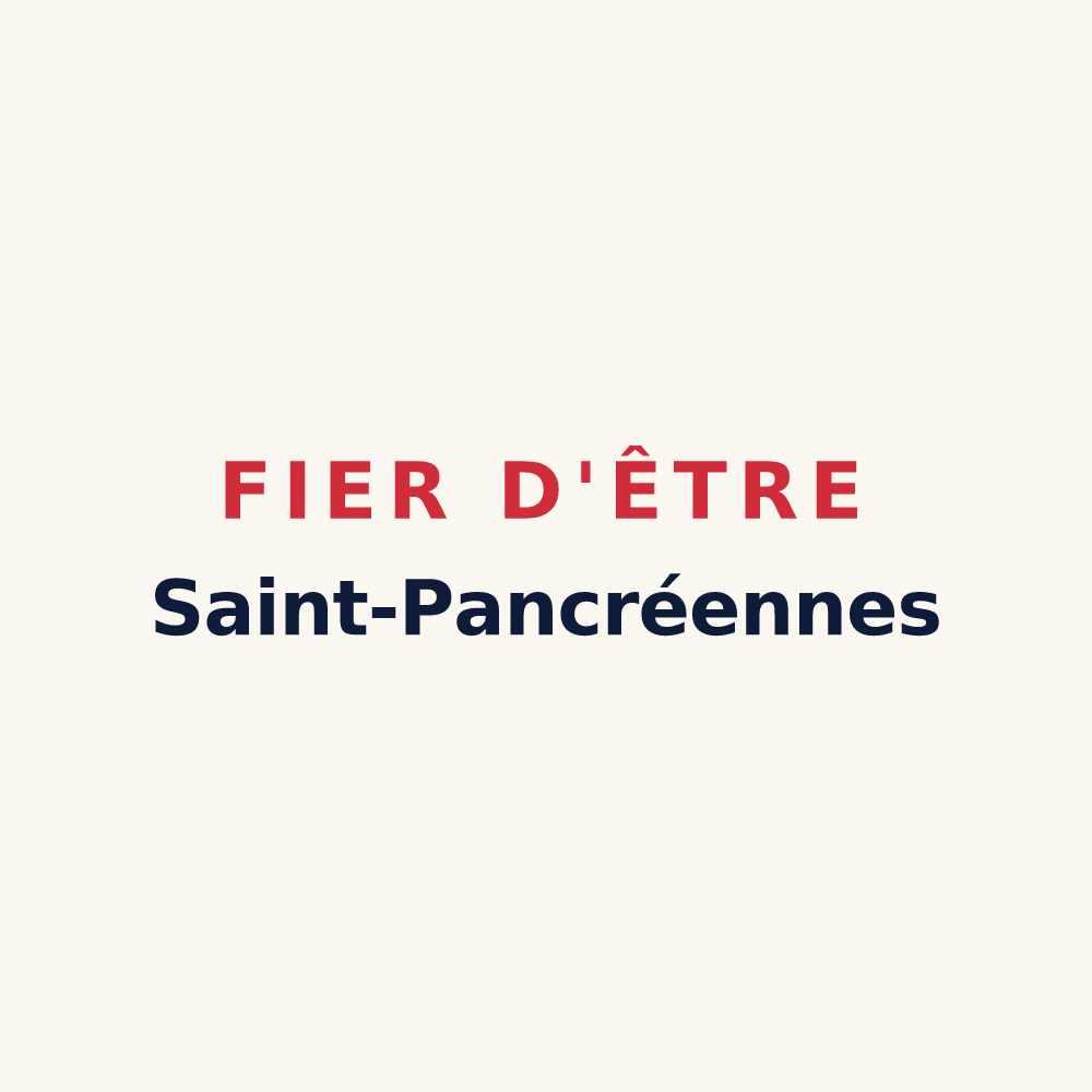 Tasse « Fier d'être Saint-Pancréennes » — design pour Saint-Pancré
