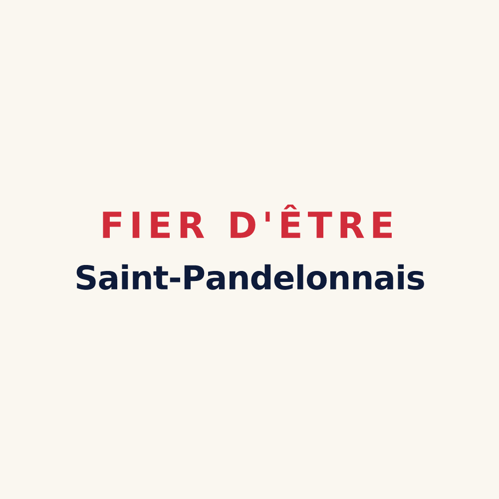 Tasse « Fier d'être Saint-Pandelonnais » — design pour Saint-Pandelon