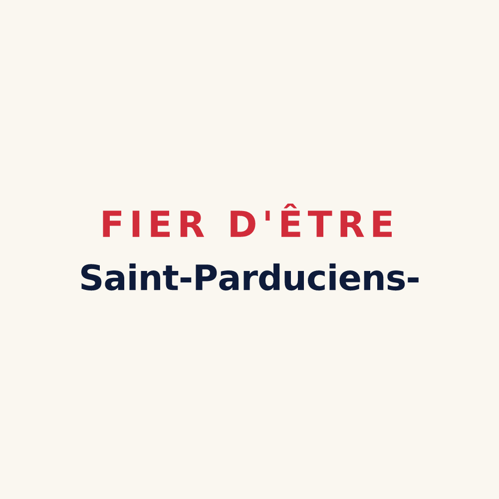 Tasse « Fier d'être Saint-Parduciens- » — design pour Saint-Pardoux-et-Vielvic