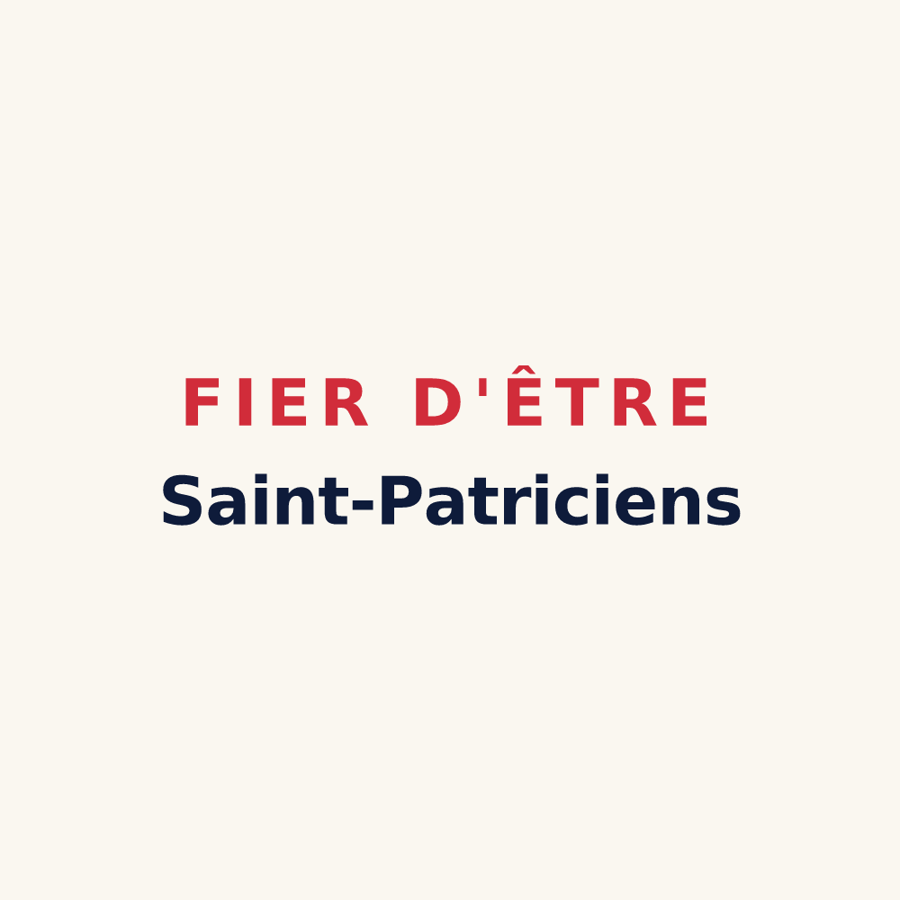Tasse « Fier d'être Saint-Patriciens » — design pour Saint-Patrice-du-Désert