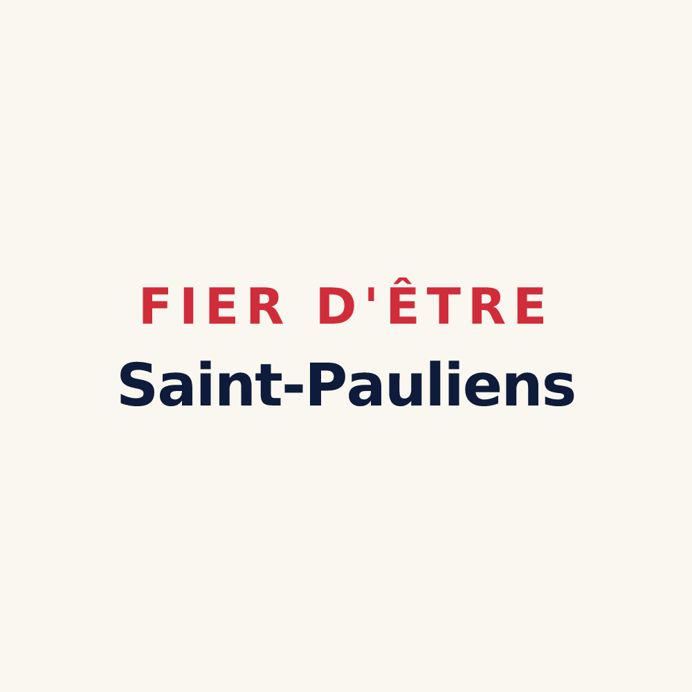 Tasse « Fier d'être Saint-Pauliens » — design pour Saint-Paul