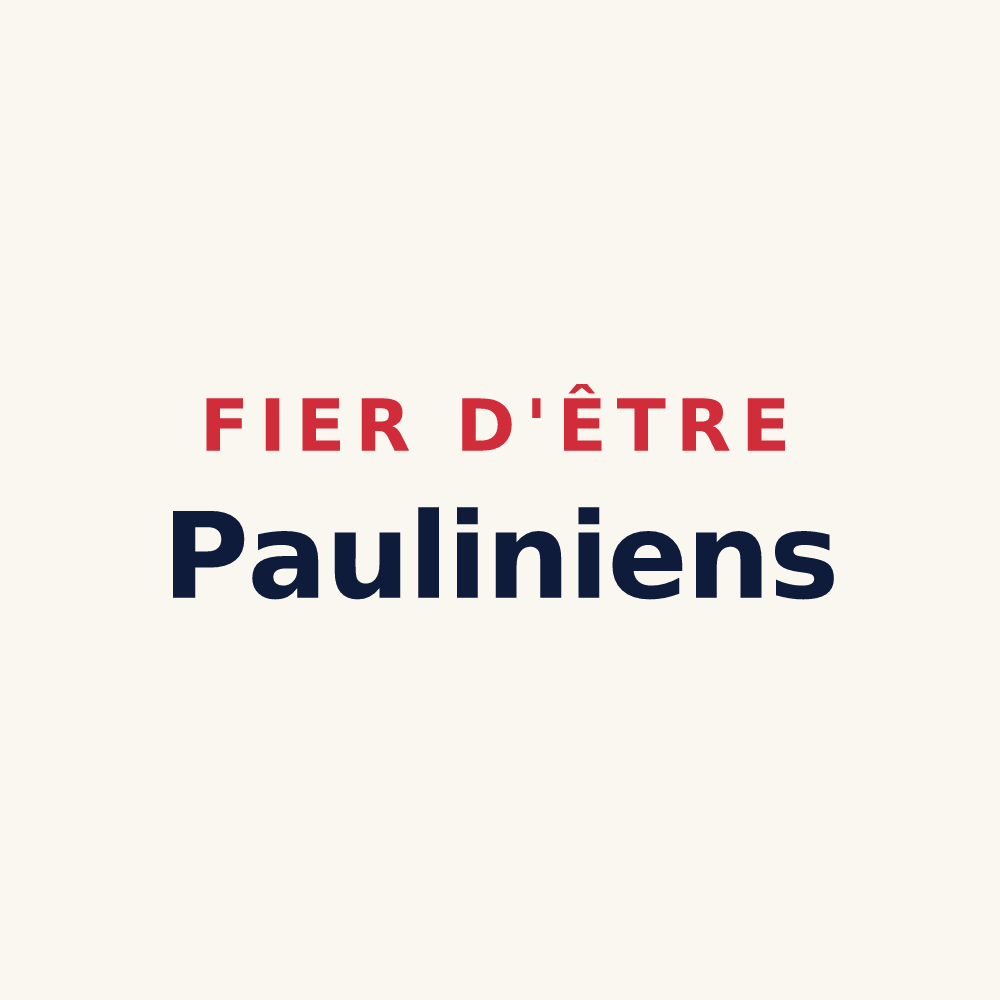 Tasse « Fier d'être Pauliniens » — design pour Saint-Paul