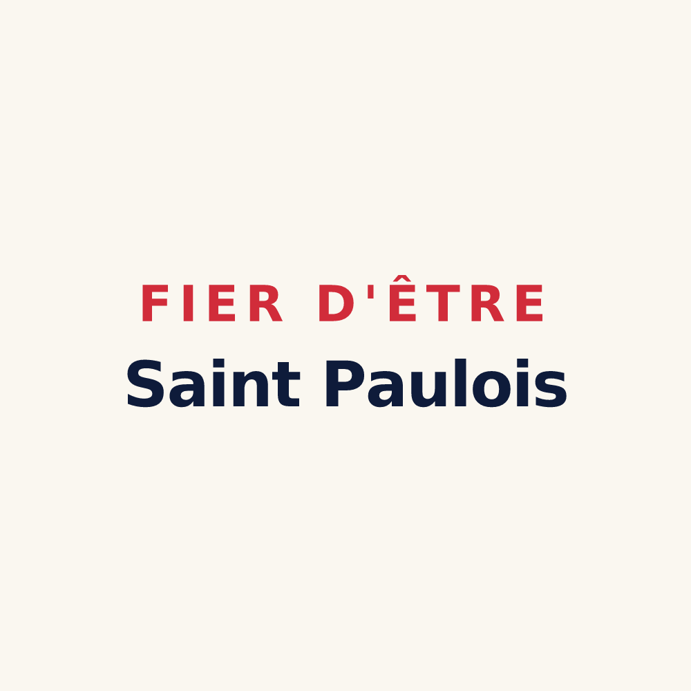 Tasse « Fier d'être Saint Paulois » — design pour Saint-Paul-lès-Dax