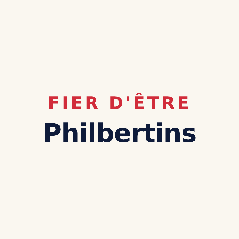 Tasse « Fier d'être Philbertins » — design pour Saint-Philbert-de-Bouaine