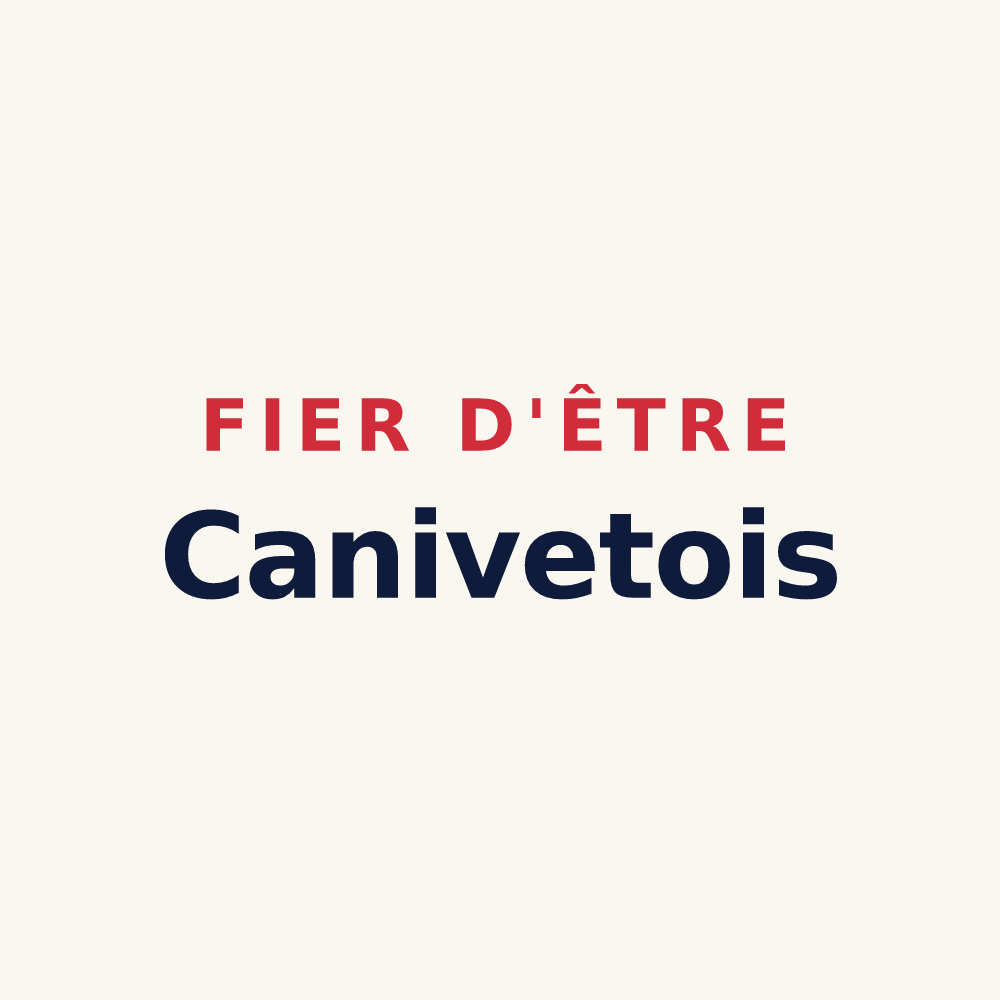 Tasse « Fier d'être Canivetois » — design pour Saint-Pierre-Canivet