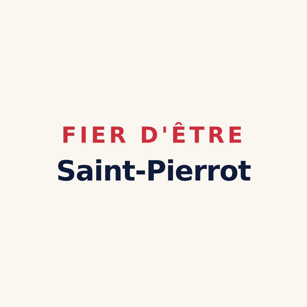 Tasse « Fier d'être Saint-Pierrot » — design pour Saint-Pierre-d'Irube