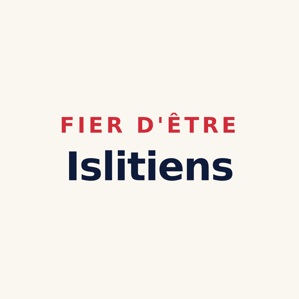 Tasse « Fier d'être Islitiens » — design pour Saint-Pierre-de-l'Isle