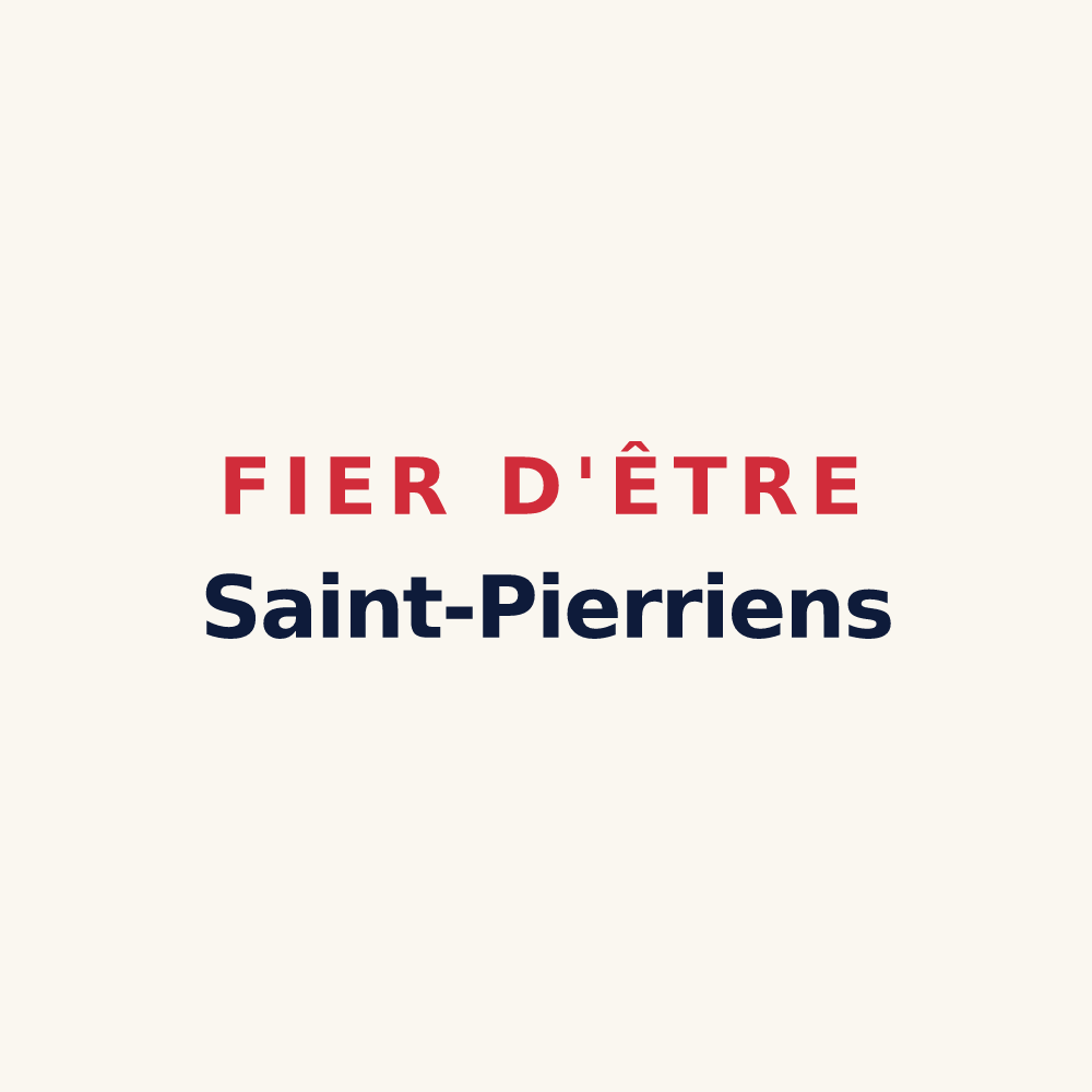 Tasse « Fier d'être Saint-Pierriens » — design pour Saint-Pierre-de-Nogaret
