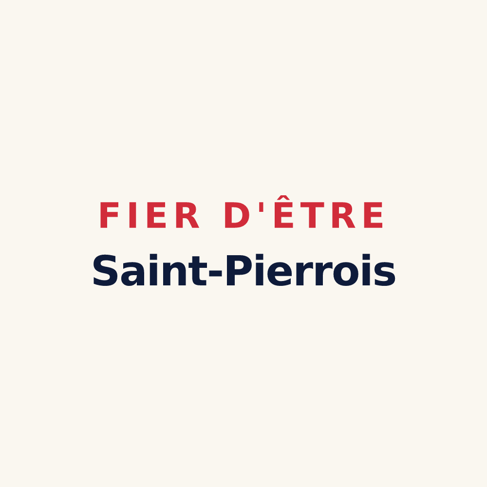 Tasse « Fier d'être Saint-Pierrois » — design pour Saint-Pierre-de-Rivière