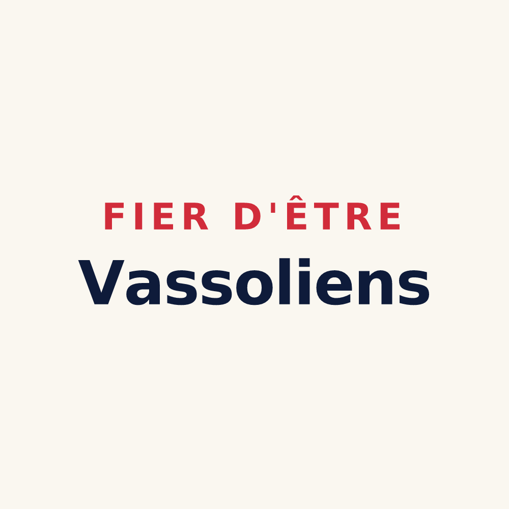 Tasse « Fier d'être Vassoliens » — design pour Saint-Pierre-de-Vassols