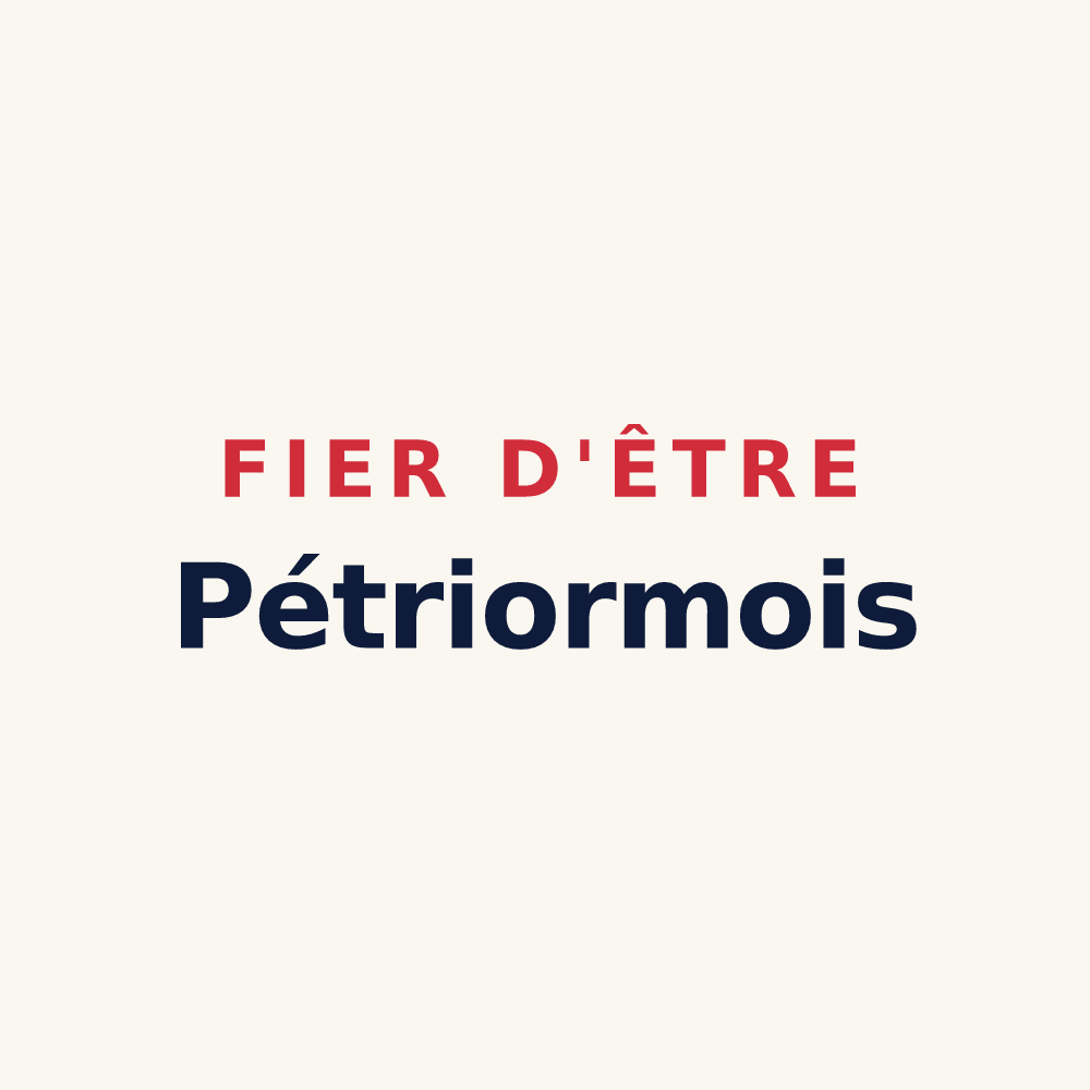 Tasse « Fier d'être Pétriormois » — design pour Saint-Pierre-des-Ormes