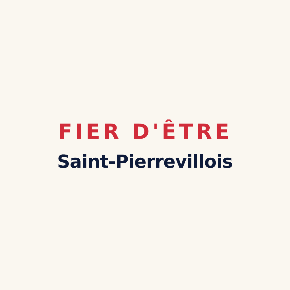 Tasse « Fier d'être Saint-Pierrevillois » — design pour Saint-Pierreville