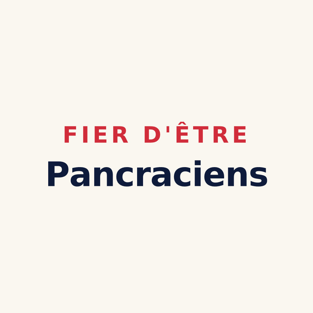 Tasse « Fier d'être Pancraciens » — design pour Saint-Planchers