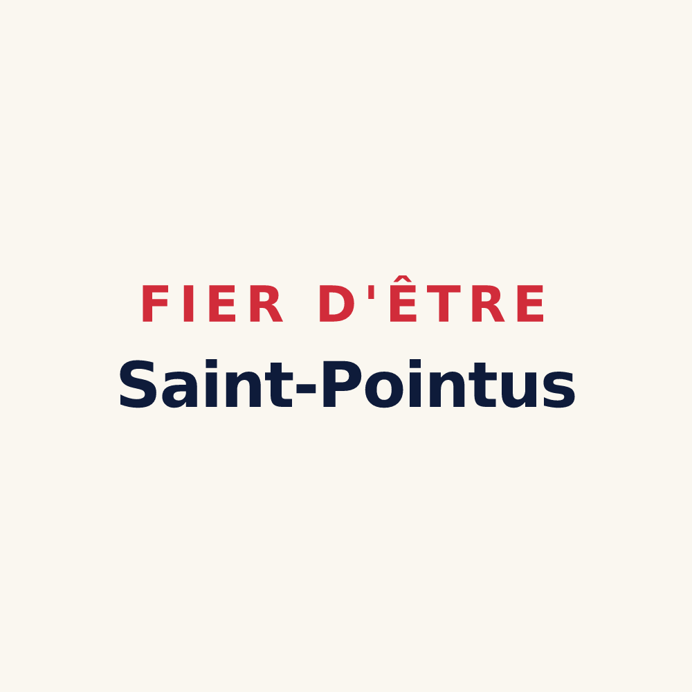 Tasse « Fier d'être Saint-Pointus » — design pour Saint-Point-Lac