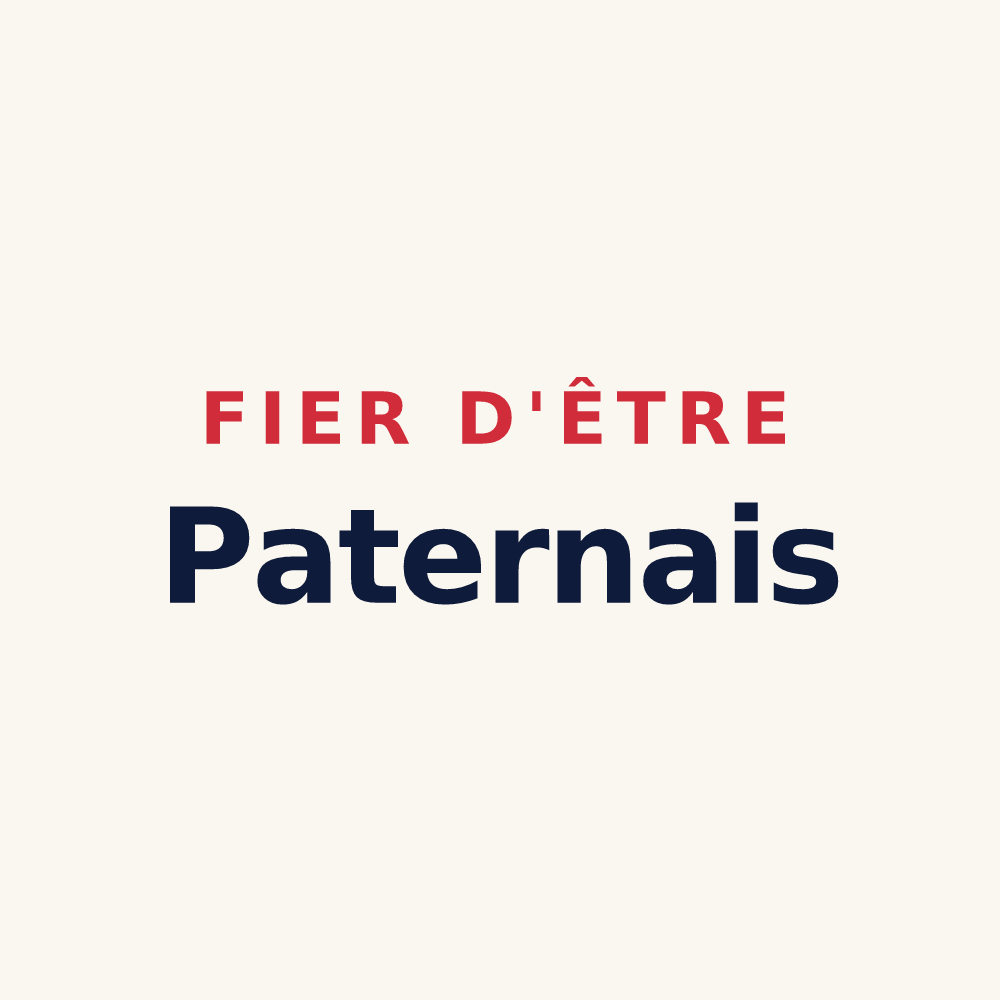 Tasse « Fier d'être Paternais » — design pour Saint-Poix