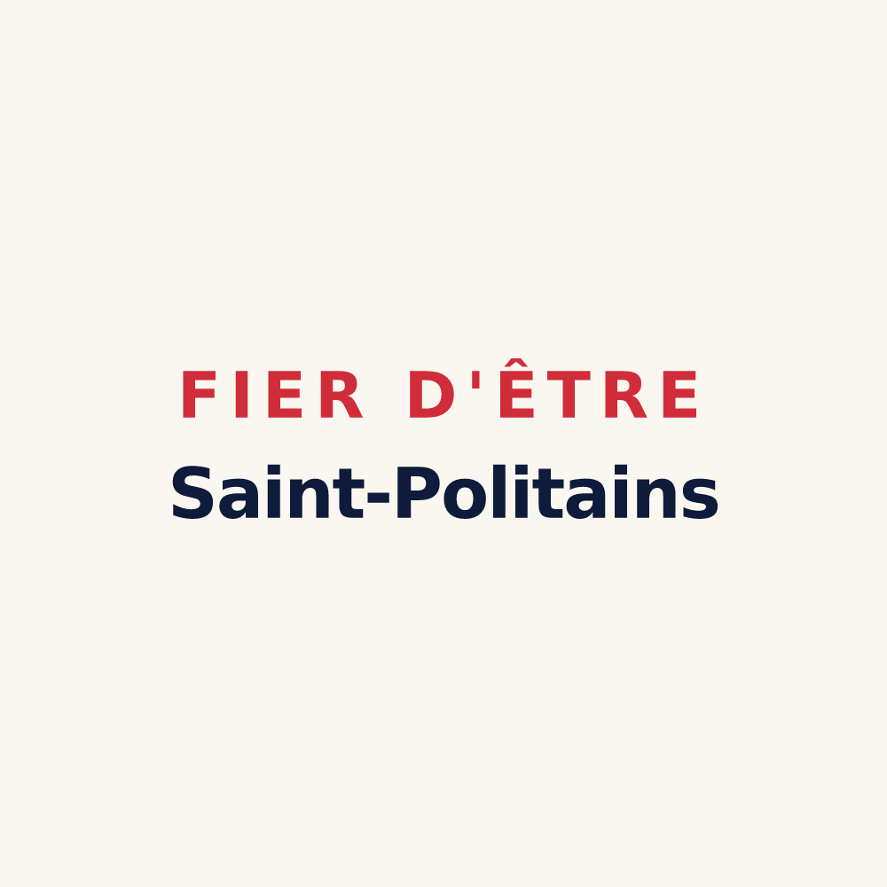 Tasse « Fier d'être Saint-Politains » — design pour Saint-Pol-de-Léon