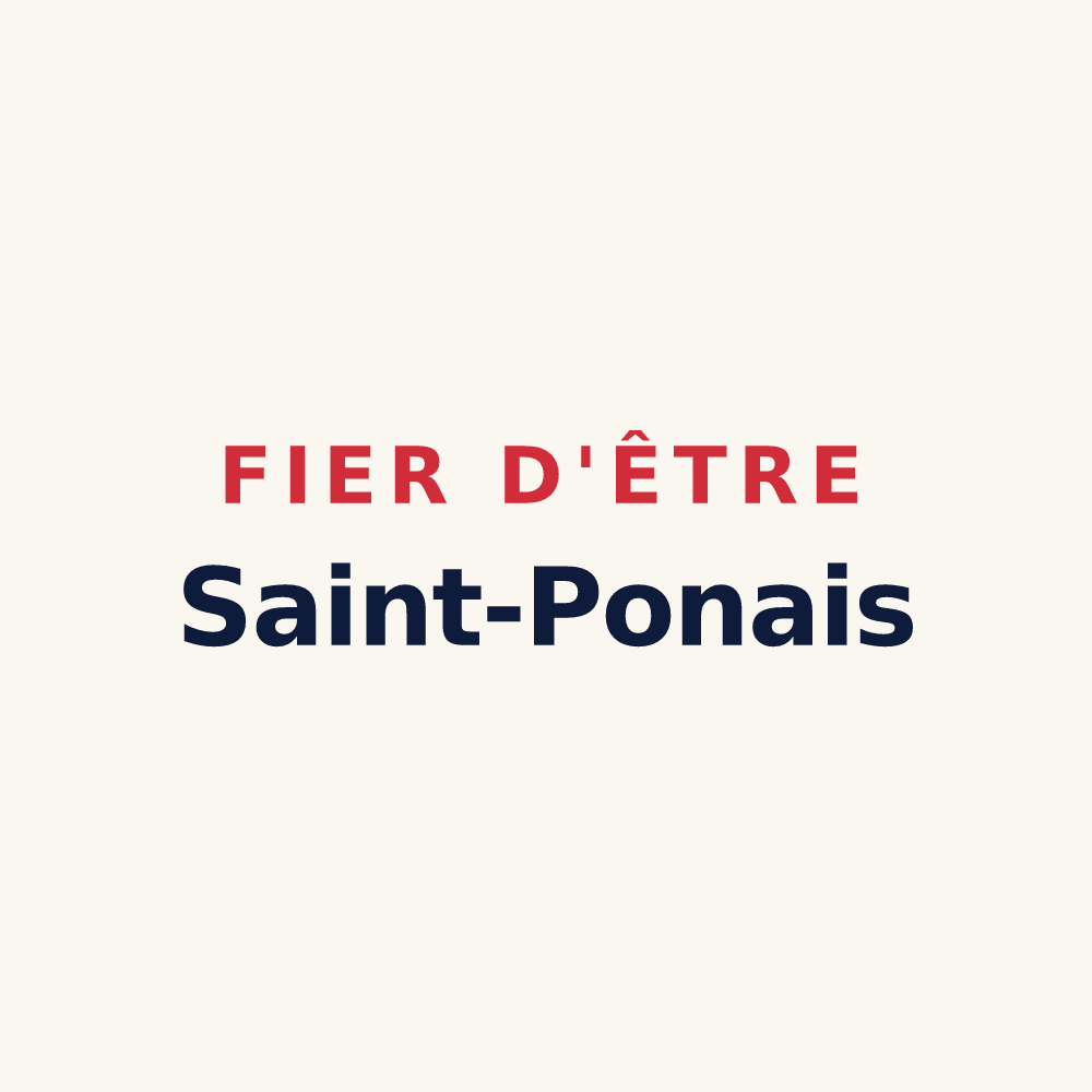Tasse « Fier d'être Saint-Ponais » — design pour Saint-Pons-la-Calm