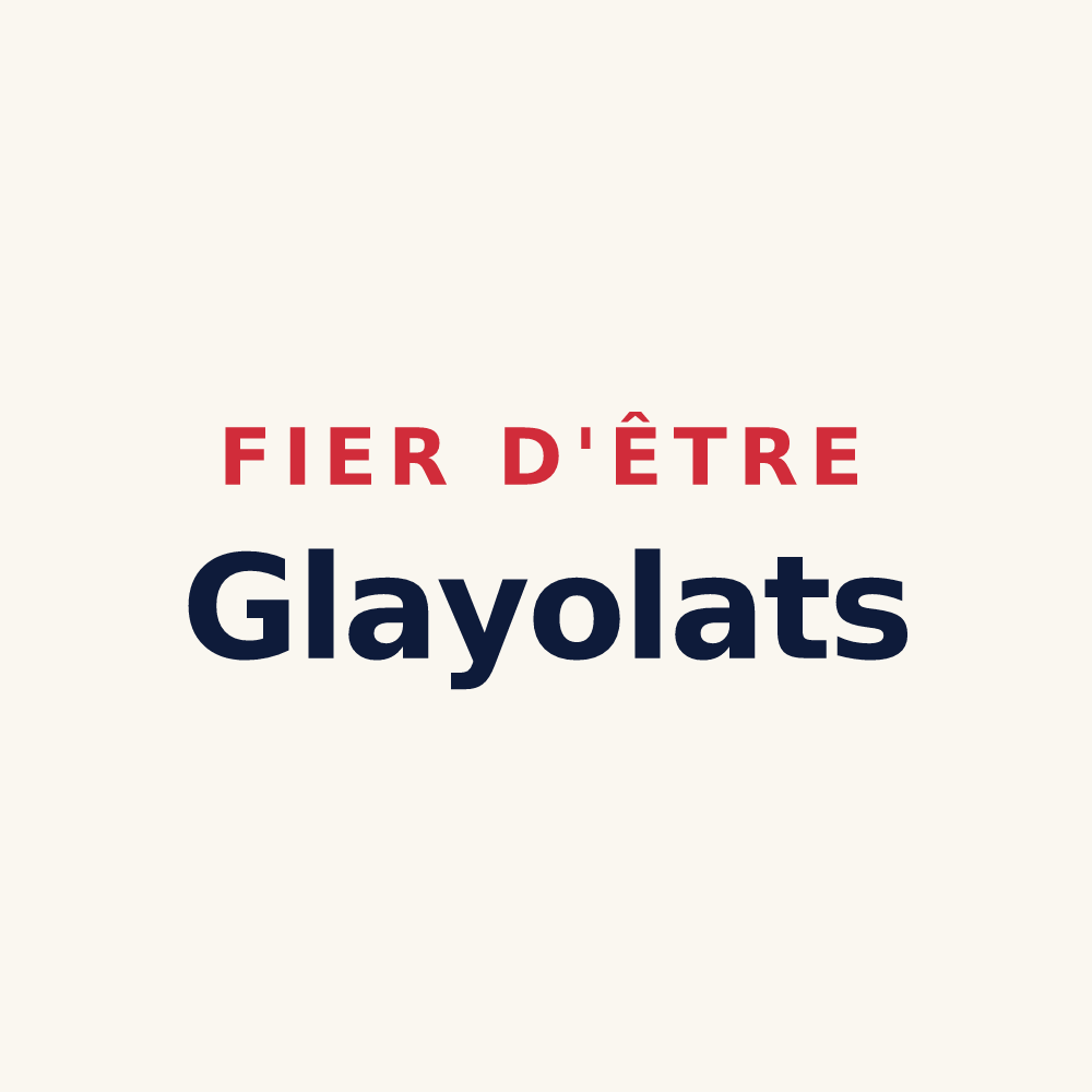 Tasse « Fier d'être Glayolats » — design pour Saint-Pouange