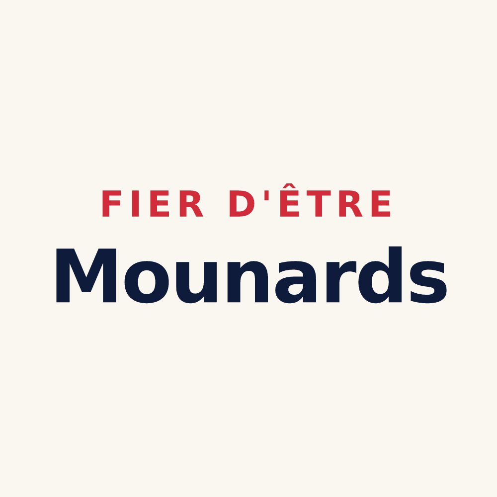 Tasse « Fier d'être Mounards » — design pour Saint-Priest-en-Jarez