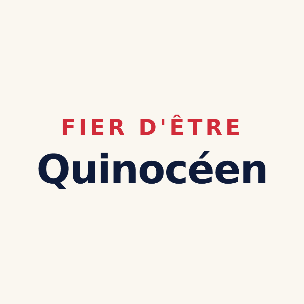 Tasse « Fier d'être Quinocéen » — design pour Saint-Quay-Portrieux