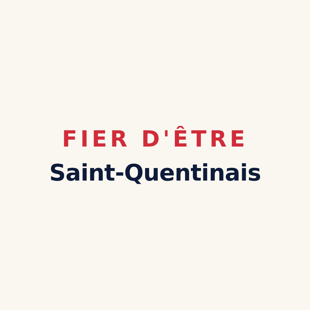 Tasse « Fier d'être Saint-Quentinais » — design pour Saint-Quentin-la-Chabanne