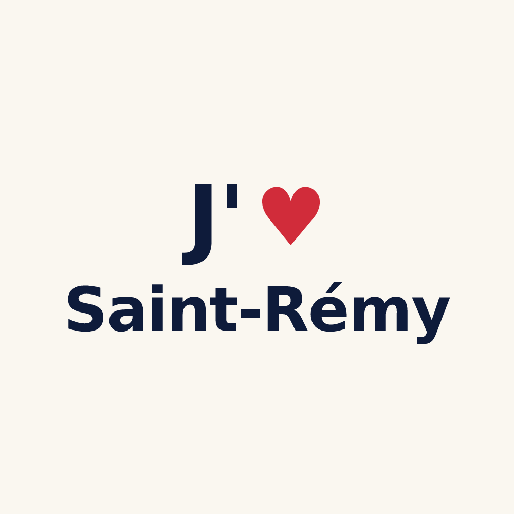 Tasse personnalisée Saint-Rémy — design J'aime Saint-Rémy