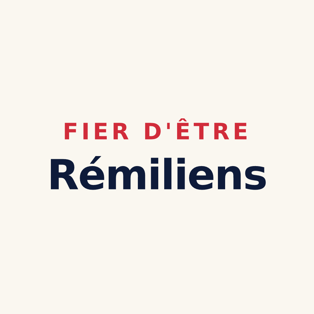Tasse « Fier d'être Rémiliens » — design pour Saint-Rémy-de-Maurienne