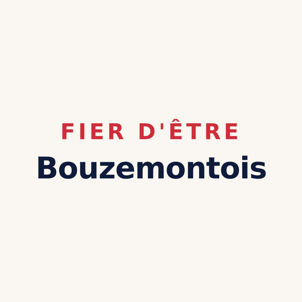 Tasse « Fier d'être Bouzemontois » — design pour Saint-Remy-en-Bouzemont-Saint-Genest-et-Isson