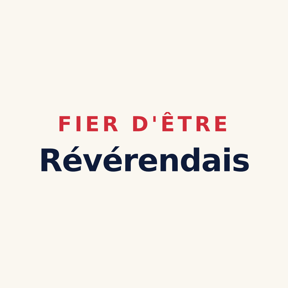 Tasse « Fier d'être Révérendais » — design pour Saint-Révérend
